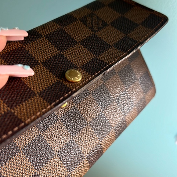 Louis Vuitton Damier Ebene Canvas Long Wallet - Picture 12 of 12